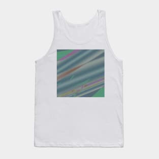 blue grey abstract texture design Tank Top